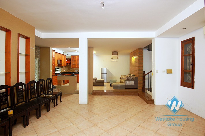 Nice house with a yard in To Ngoc Van, Tay Ho