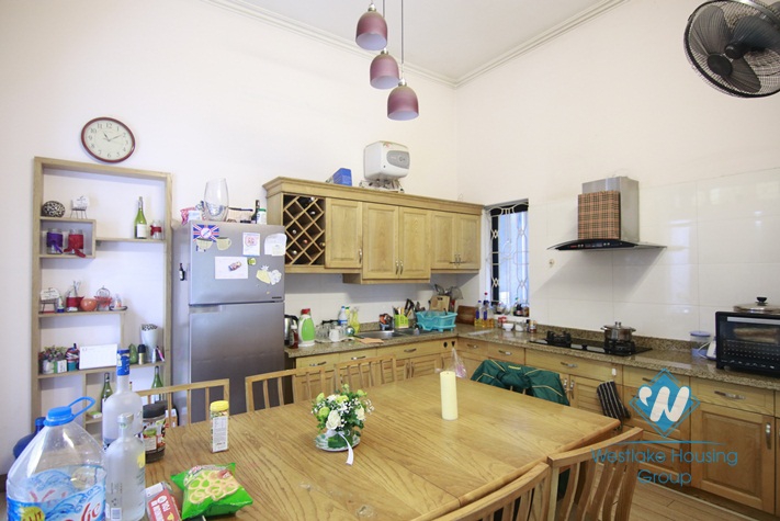 Four bedrooms house for rent in An Duong Vuong st, Tay Ho District 