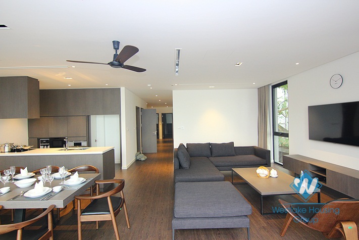 A marvelous apartment with gorgeous West Lake view for rent in Tay Ho