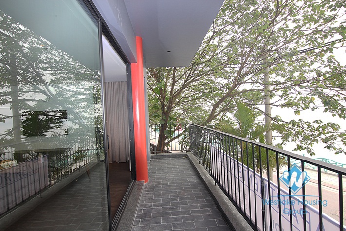 A marvelous apartment with gorgeous West Lake view for rent in Tay Ho