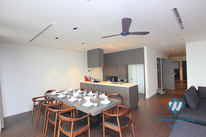 A marvelous apartment with gorgeous West Lake view for rent in Tay Ho