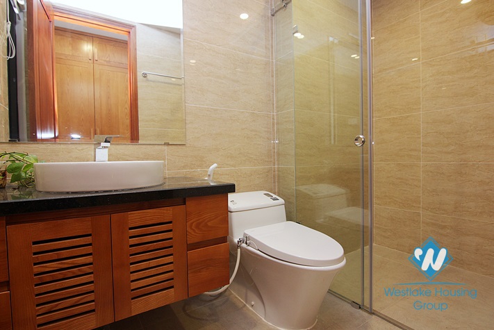 Four bedrooms apartment with natural light for rent in Tay Ho st, Tay Ho District 