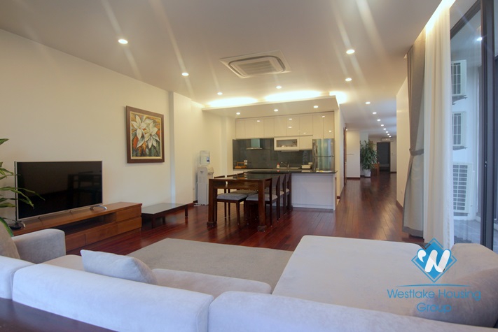 A brand new high quality 3 bedroom serviced apartment for rent in Westlake, Tay Ho, Hanoi