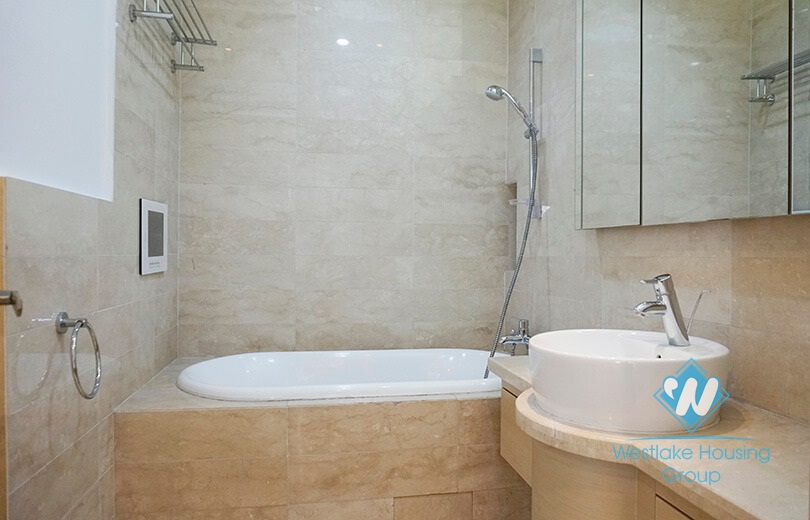 Two bedroom apartment for rent on high floor in Golden Westlake, Ha Noi, Vietnam