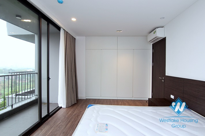 A premium 3 bedroom and working room apartment with lake view for rent on To Ngoc Van, Tay Ho