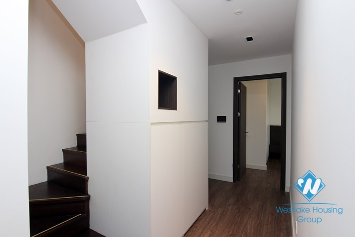 A premium 3 bedroom and working room apartment with lake view for rent on To Ngoc Van, Tay Ho