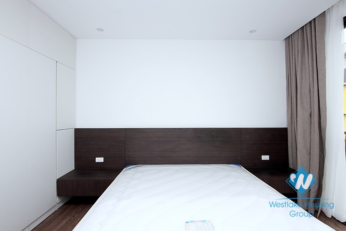 A premium 3 bedroom and working room apartment with lake view for rent on To Ngoc Van, Tay Ho