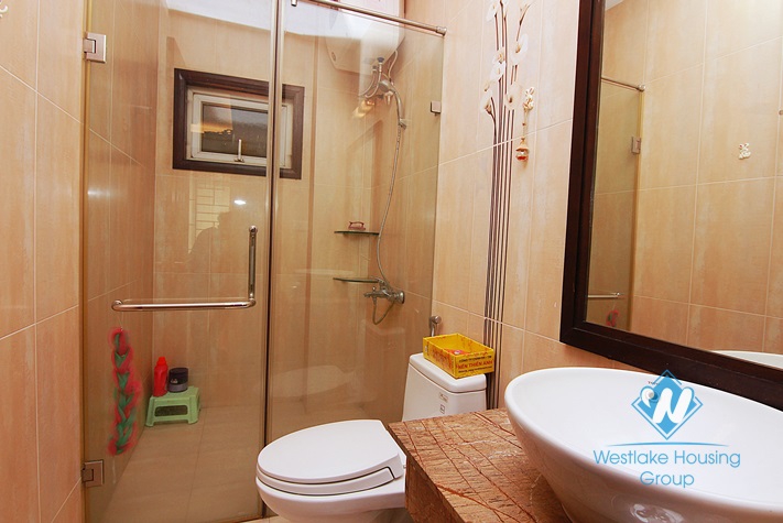 Two bedrooms house for rent in Lac Long Quan st, Tay Ho district.