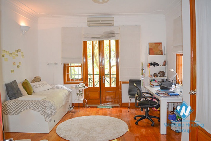 Spacious garden house with swimming pool for rent in Xom Chua area, Tay Ho, Hanoi