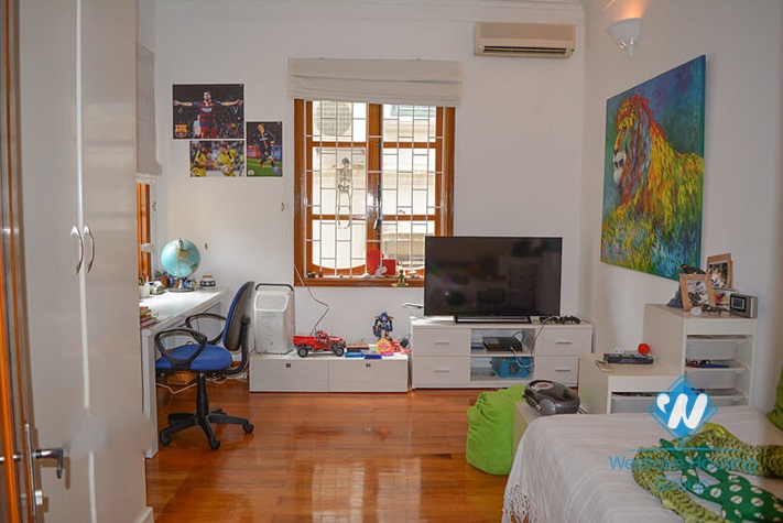 Spacious garden house with swimming pool for rent in Xom Chua area, Tay Ho, Hanoi