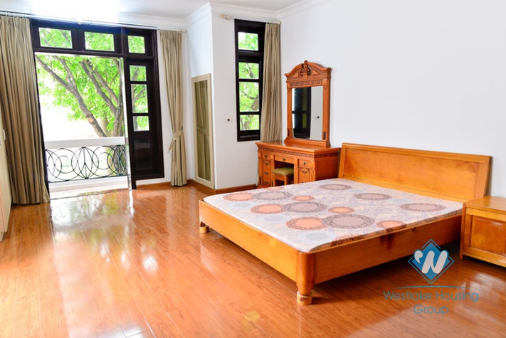 Spacious 5 bedrooms villa for rent in D block, Ciputra, Hanoi
