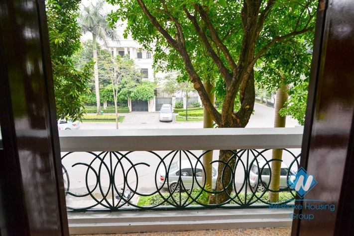 Spacious 5 bedrooms villa for rent in D block, Ciputra, Hanoi
