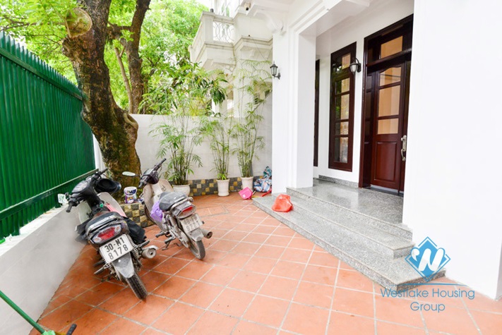 Spacious 5 bedrooms villa for rent in D block, Ciputra, Hanoi