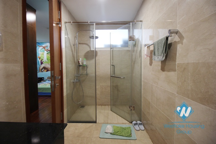 Spacious 4 bedrooms apartment for rent in L-building, Ciputra, Hanoi