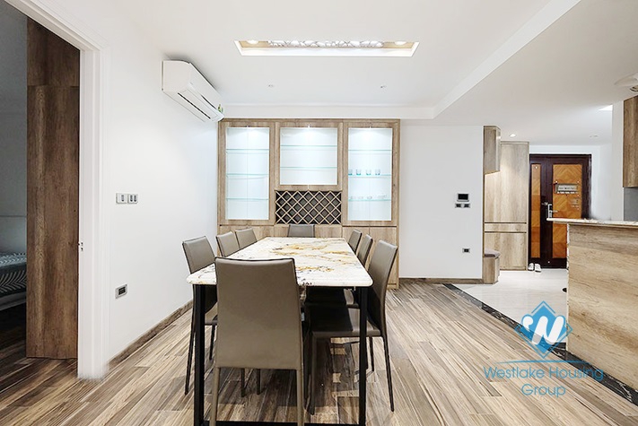 A nice and new 3 bedroom apartment for rent in Ciputra, Tay ho, Ha noi