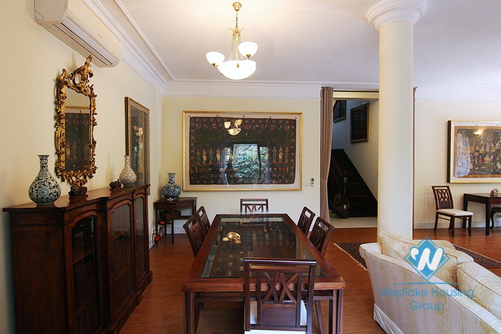 Nice house with swimming pool for rent in Dang Thai Mai st, Tay Ho, Ha Noi