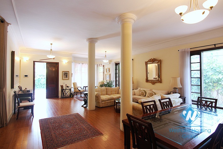 Nice house with swimming pool for rent in Dang Thai Mai st, Tay Ho, Ha Noi