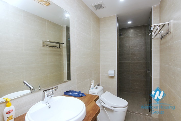 Nice design house for rent near Nhat Tan Bridge, Tay Ho District 