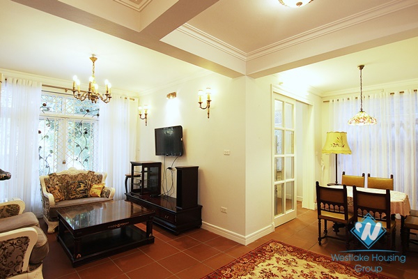 Chic European style 2 bedrooms house for rent in Tay Ho area