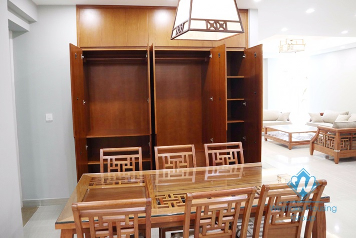 A brand new 2 bedroom apartment for rent in Ciputra, Tay ho, Ha noi