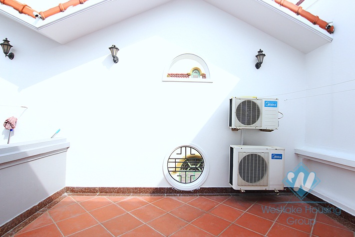 A beautiful and large house for rent in Tay Ho, Ha Noi