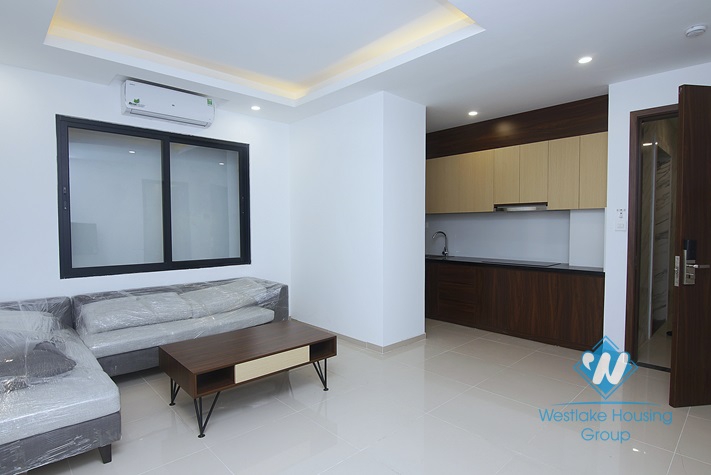 Brand-new 1 bedroom apartment for rent in Truc Bach area