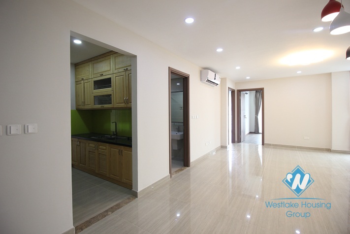 An unfurnished 3 bedroom apartment for rent in Ciputra