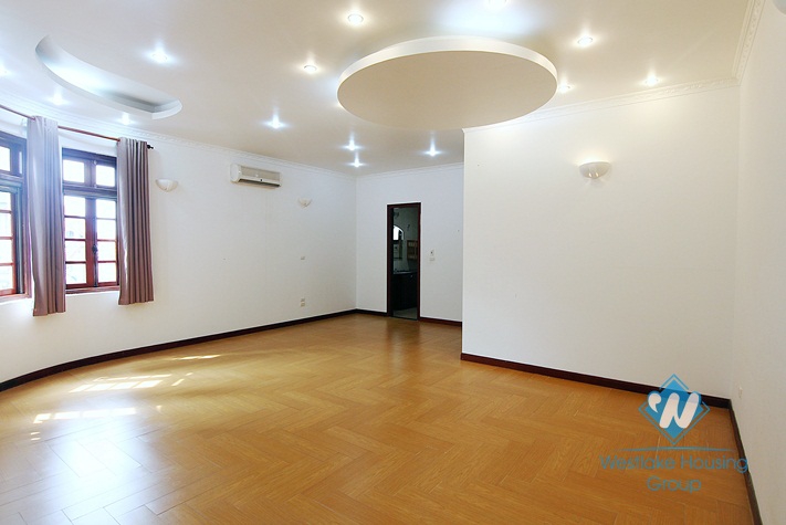 Spacious villa with swimming pool for rent in To ngoc van, Tay ho