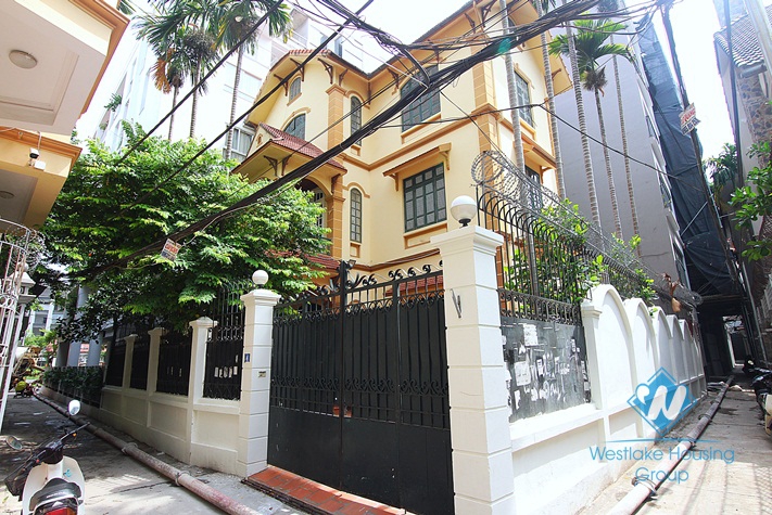 A nice house with big yard for rent in Tay Ho district, closed Joma coffee