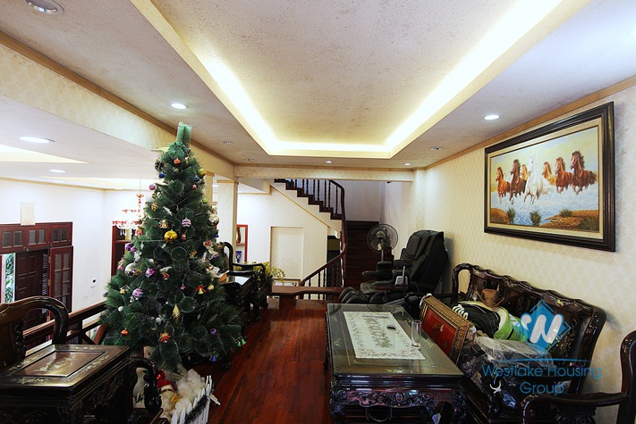 Nice house with beautiful garden and terrace for rent in Tay Ho