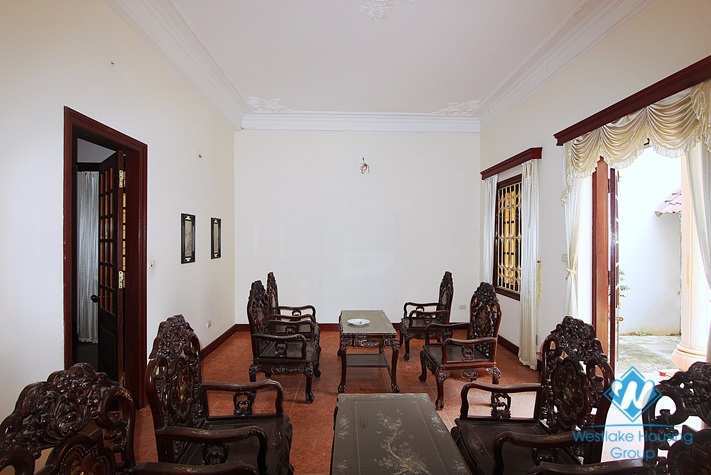 A large three-floor house for rent in AU Co st, Tay Ho
