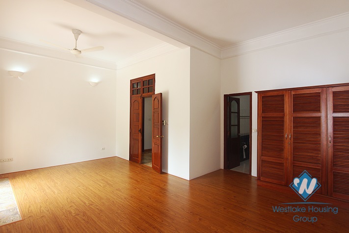 Lovely house with courtyard and garage for rent on To Ngoc Van, Tay Ho, Hanoi
