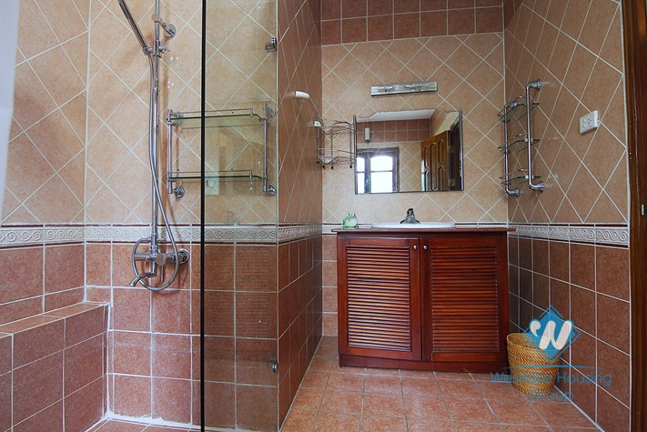 Large house for rent with large garden and swimming pool in Tay Ho, Hanoi