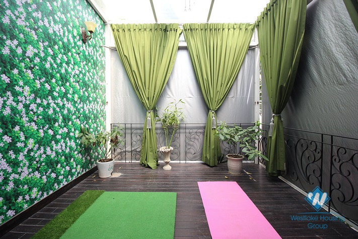 A cozy four-bedroom villa in Ciputra, Tay Ho district, Hanoi