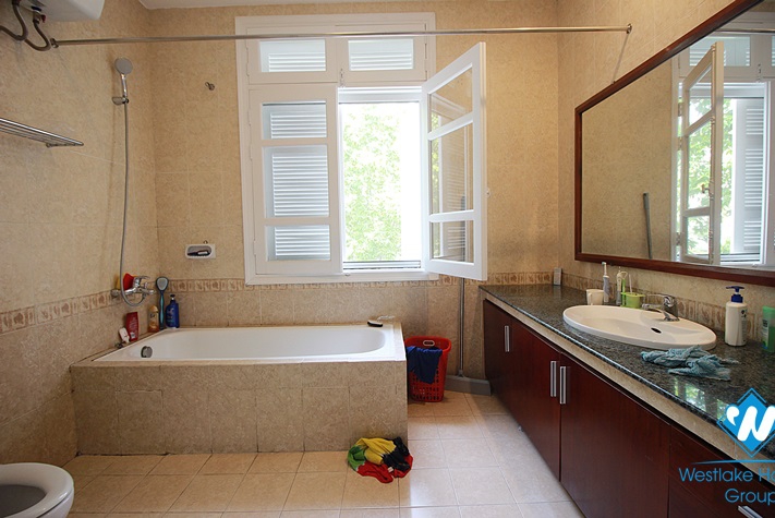 A well-decorated five-bedroom villa in Ciputra, Tay Ho district