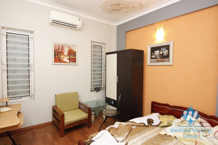 Four bedrooms house for rent in Doi Can street, Ba Dinh area