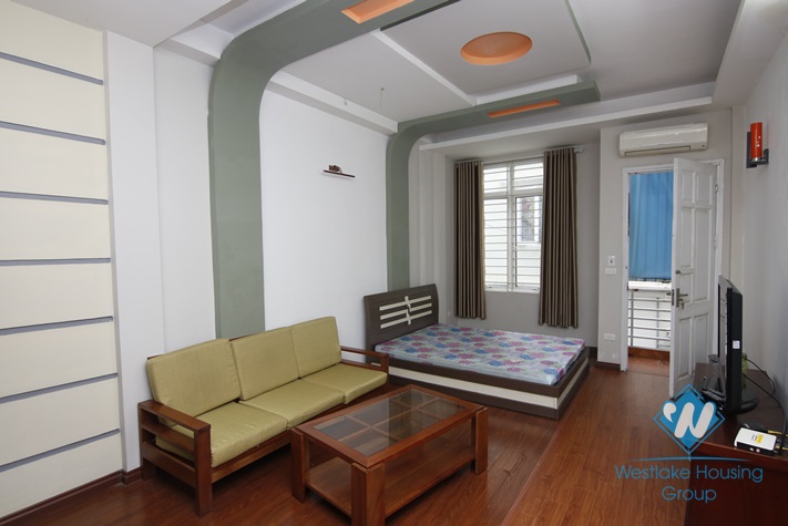 Four bedrooms house for rent in Doi Can street, Ba Dinh area