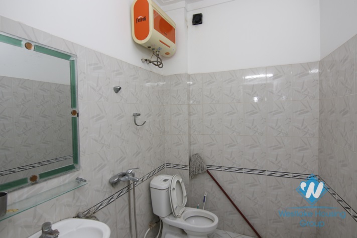 Four bedrooms house for rent in Doi Can street, Ba Dinh area