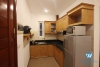 Good price, 02 bedrooms apartment for rent in Dang Thai Mai Street, Tay Ho, Hanoi.