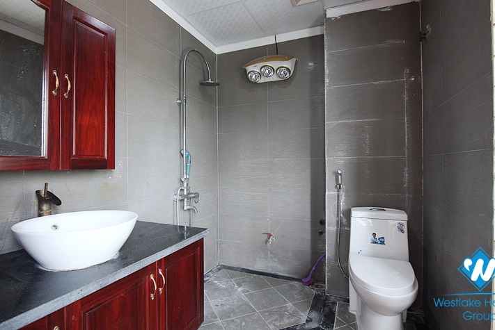 A newly renovated three-bedroom house on Au Co st, Tay Ho district