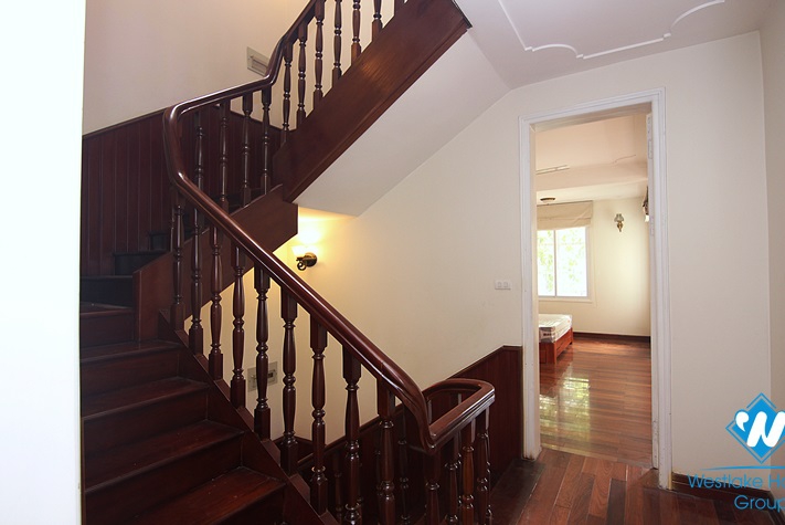 Fully-furnished well-designed five-bedroom house on To Ngoc Van street, Tay Ho district, Hanoi