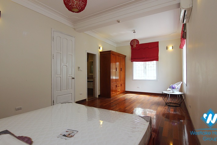 Fully-furnished well-designed five-bedroom house on To Ngoc Van street, Tay Ho district, Hanoi