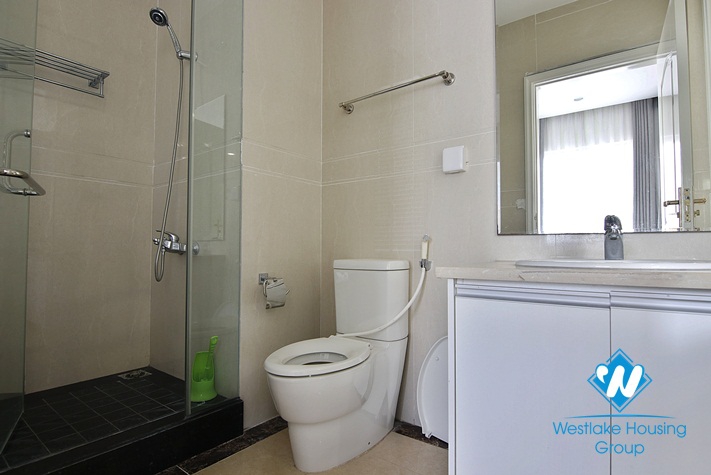Modern and bright villa with garden for rent in Vinhomes Riverside, Long Bien, Hanoi