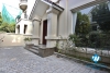 Modern and bright villa with garden for rent in Vinhomes Riverside, Long Bien, Hanoi