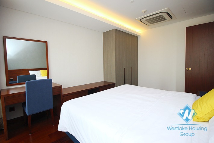 Luxury one bedroom apartment for rent in Truc Bach area, Ba Dinh