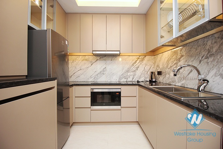 Modern one bedroom apartment for rent in Truc Bach, Ba Dinh