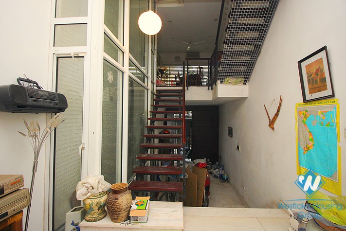 A three-bedroom house with a nice garden on Dao Tan street, Ba Dinh, Hanoi