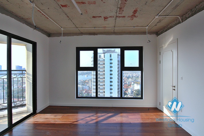 A brand new 4 bedroom apartment for rent in De Soleil, Xuan Dieu, Tay Ho