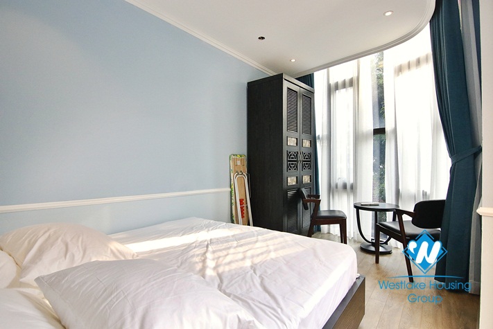 Indochina style interior apartment for rent in Hoan Kiem , Ha Noi