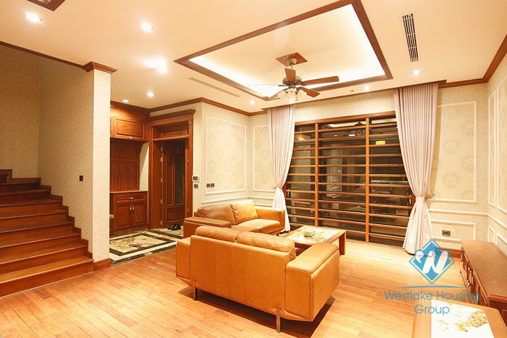 An extremely splendid and spacious villa for rent in Starlake Compound, Tay Ho